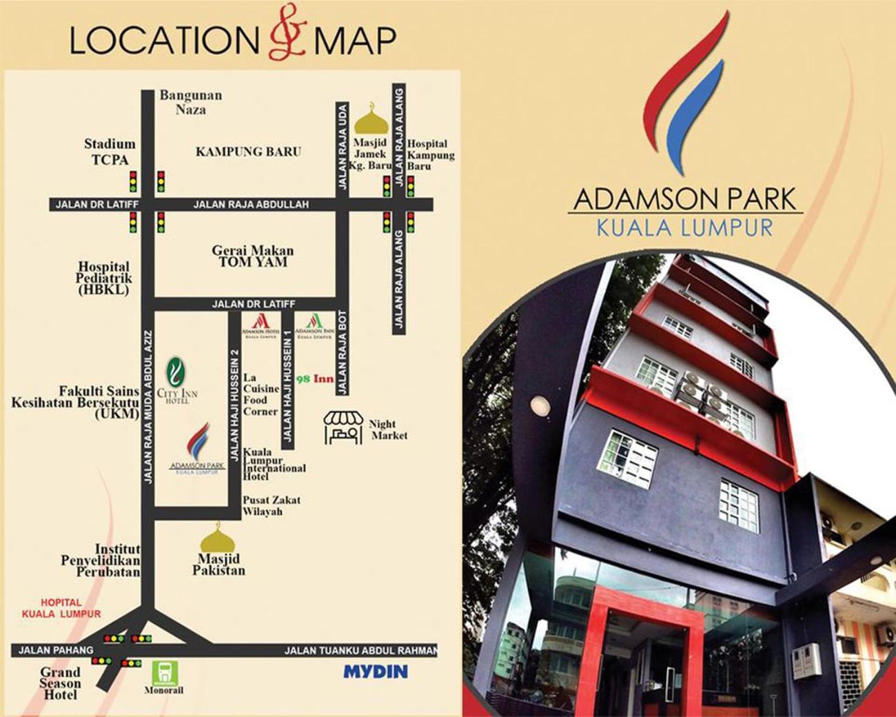 Hotel Adamson Park Kuala Lumpur Esterno foto